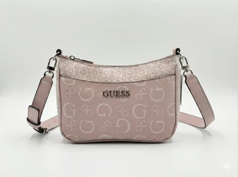 Guess Logo Crossbody Pink
