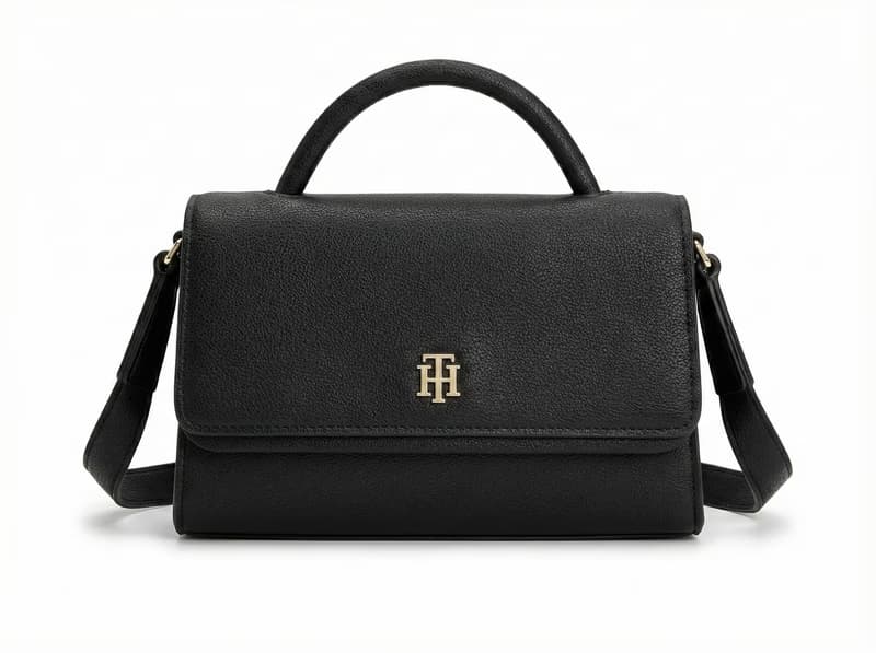 Tommy Hilfiger Classic Satchel Black - slika 1