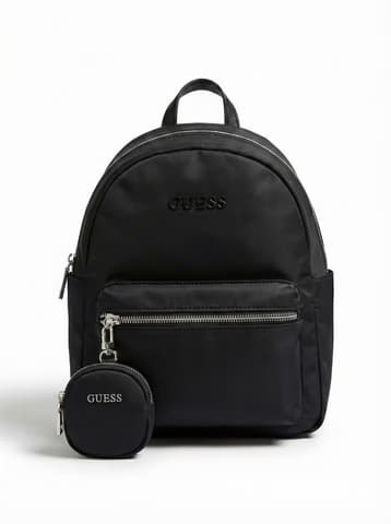 Guess Nylon Backpack Black