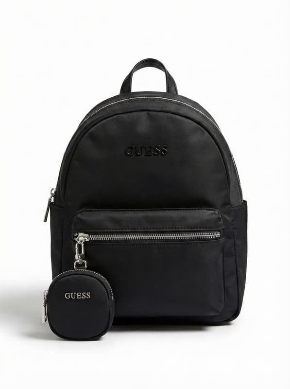 Guess Nylon Backpack Black - slika 1