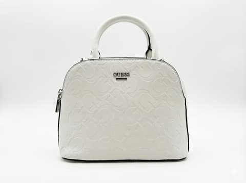 Guess Dome Satchel White