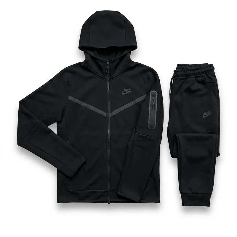Nike Crna Tech Fleece v3 Trenerka - slika 1