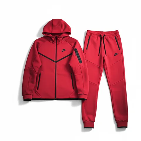 Nike Crvena Tech Fleece v3 Trenerka