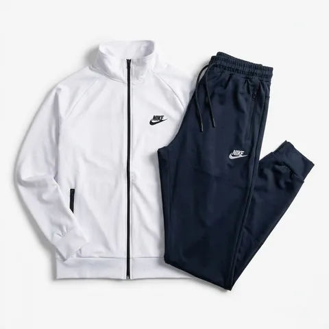 Nike Bijelo Crna Trenerka (Kragna)
