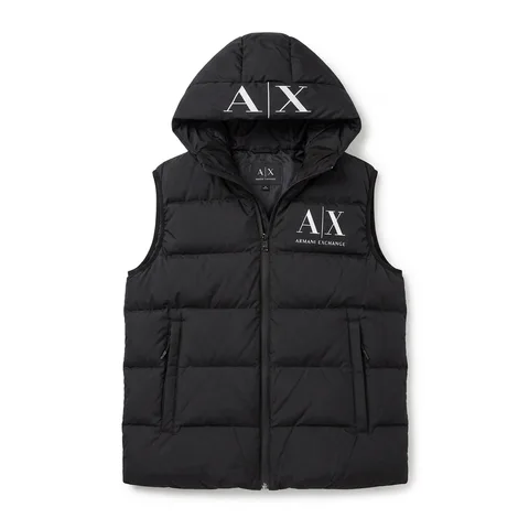 Armani Exchange Crni Prsluk